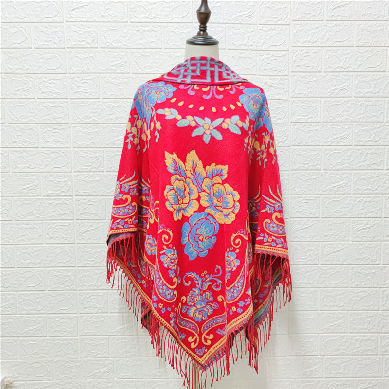 Women's Style Large Kerchief Shawl Warm Travel Scarfs