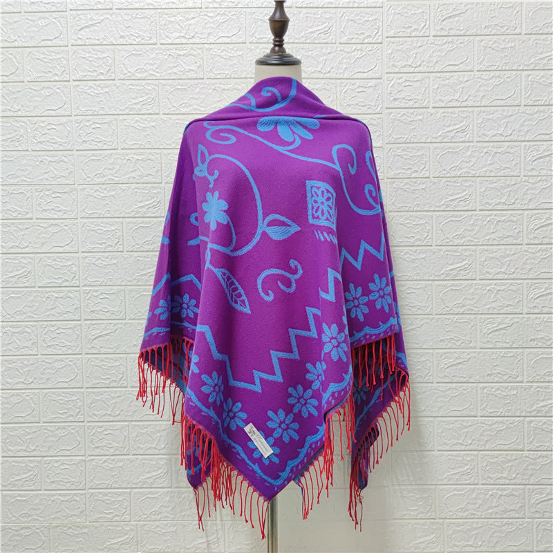 Women's Style Large Kerchief Shawl Warm Travel Scarfs