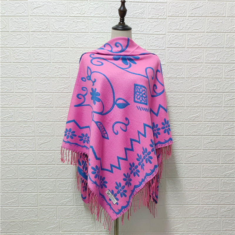 Women's Style Large Kerchief Shawl Warm Travel Scarfs