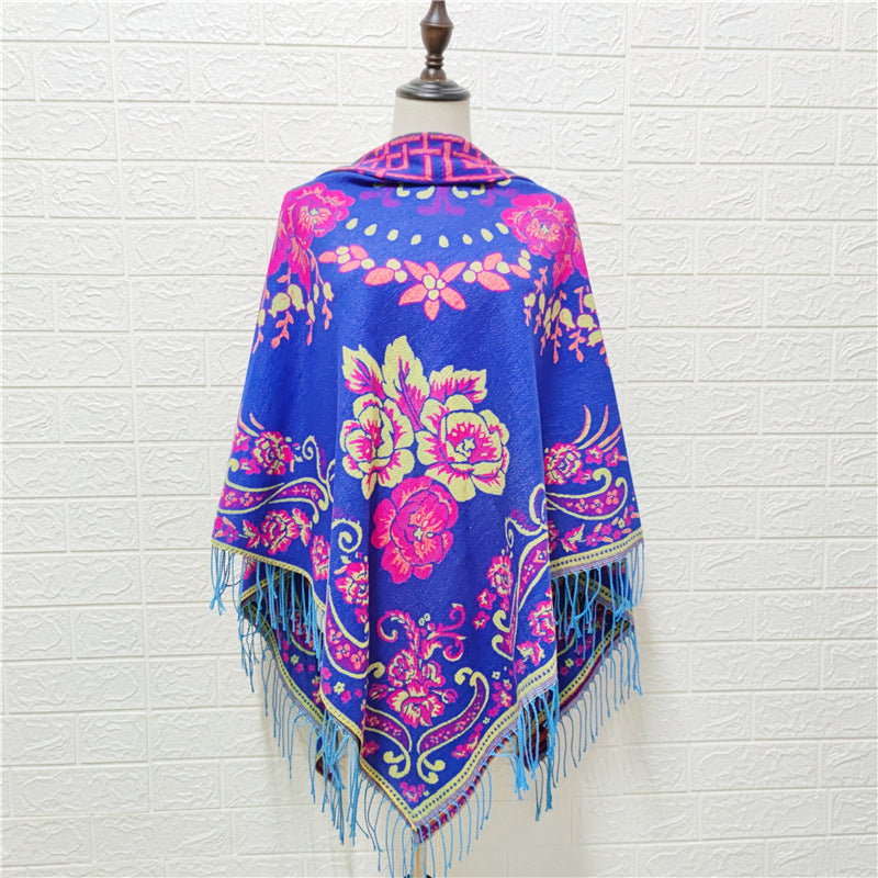 Women's Style Large Kerchief Shawl Warm Travel Scarfs