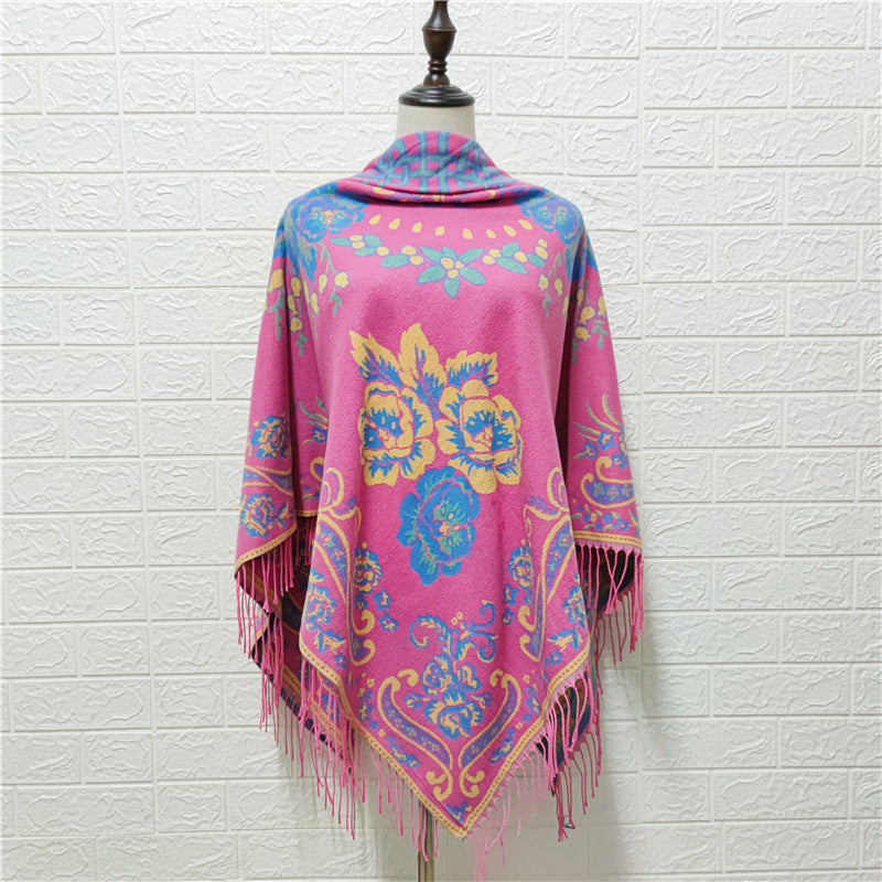 Women's Style Large Kerchief Shawl Warm Travel Scarfs