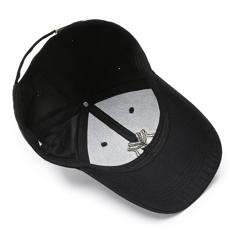 Men's Hat Korean Style Fashion Embroidered Baseball Hats & Caps