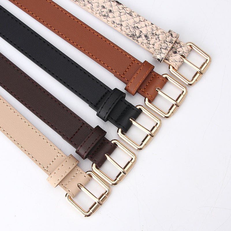 Women's Simple Korean Style Sweater Coat Decoration Belts