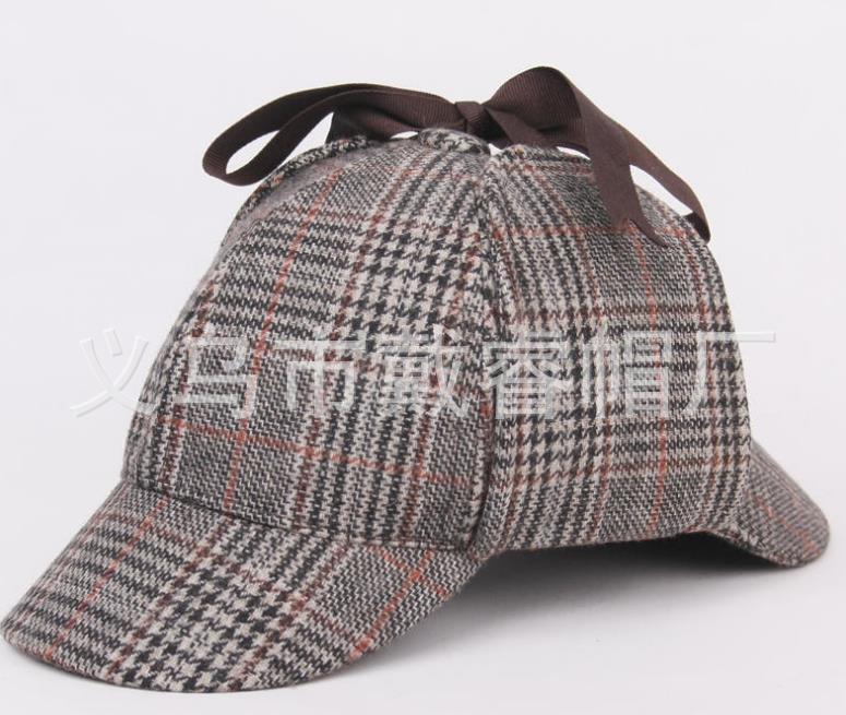 Detective Sherlock Holmes Deer Hunting Hat Roll Kids' Headwear