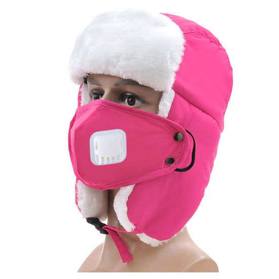 Women's & Men's Fur Couple Warm Ear Protection Hat Kids' Headwear