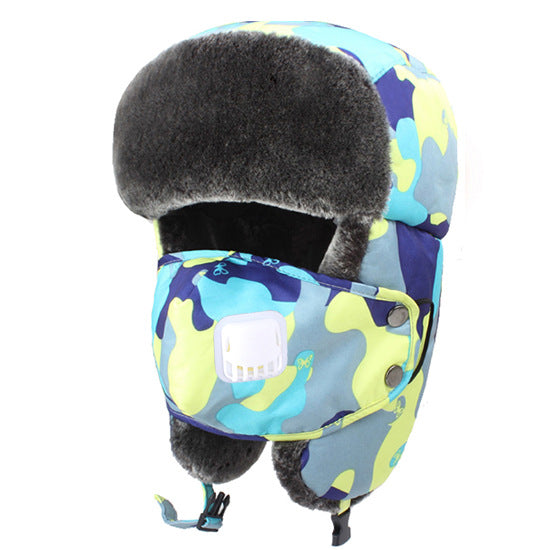 Women's & Men's Fur Couple Warm Ear Protection Hat Kids' Headwear