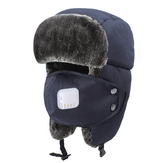 Women's & Men's Fur Couple Warm Ear Protection Hat Kids' Headwear