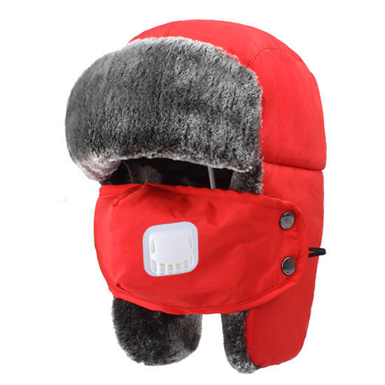 Women's & Men's Fur Couple Warm Ear Protection Hat Kids' Headwear