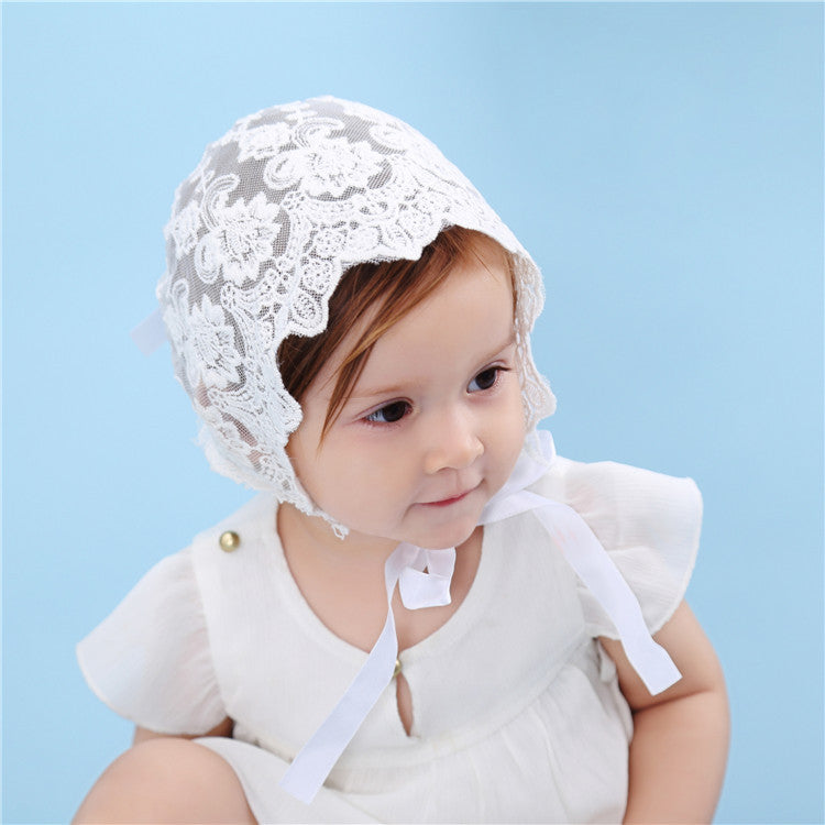 Thin Small Butterfly Lace Royal Hat Knit Cute Kids' Headwear