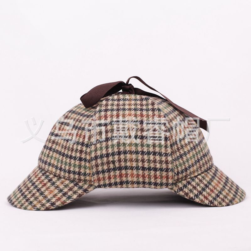 Detective Sherlock Holmes Deer Hunting Hat Roll Kids' Headwear