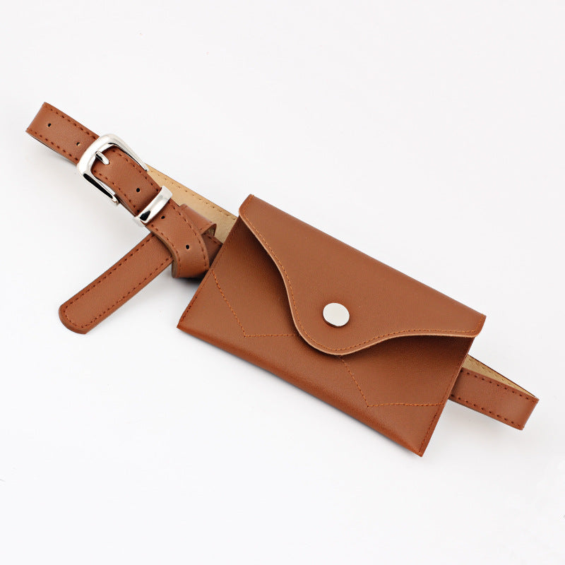 Women's Classic Fashion Leather Bag Korean Mini Belts