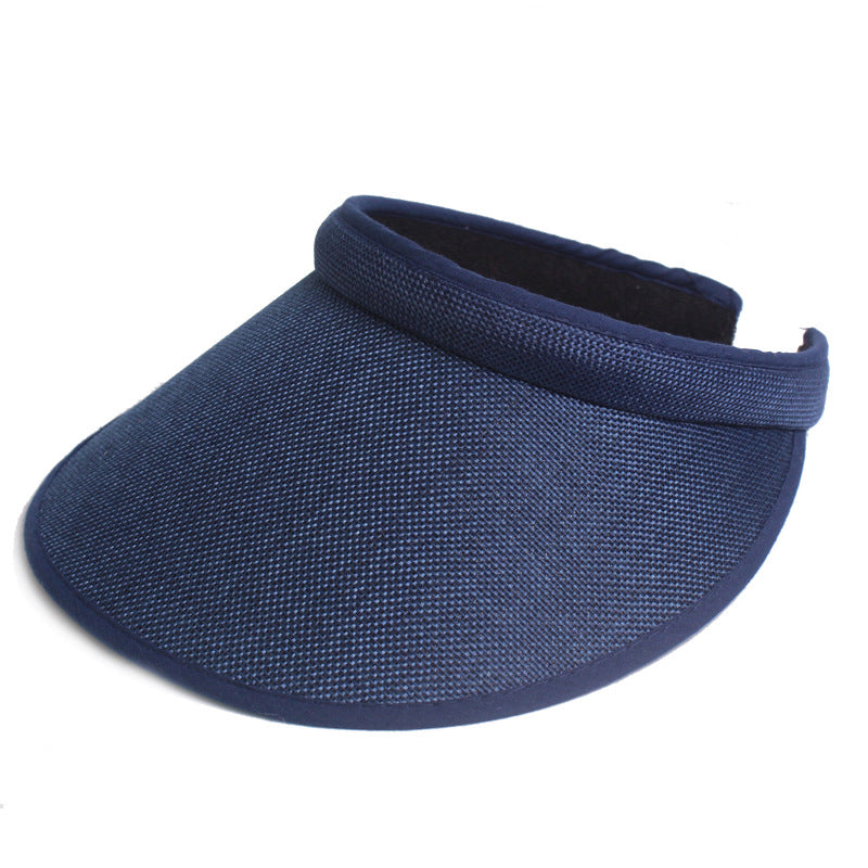 Women's & Men's Cotton Linen Topless Hat Sun Kids' Headwear