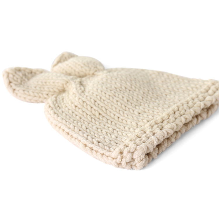 Woven Woolen Hand Crocheted Wool Knitting Kids' Headwear