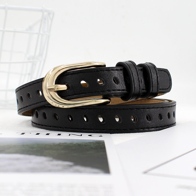 Women's Korean Fashion Thin Versatile Personality Decorative Belts