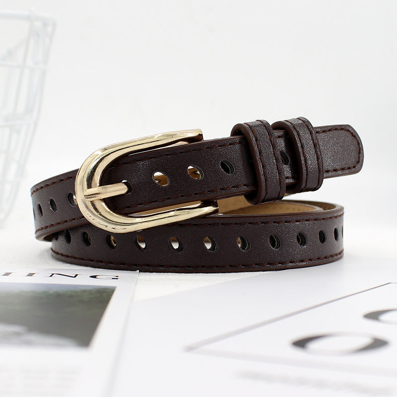 Women's Korean Fashion Thin Versatile Personality Decorative Belts