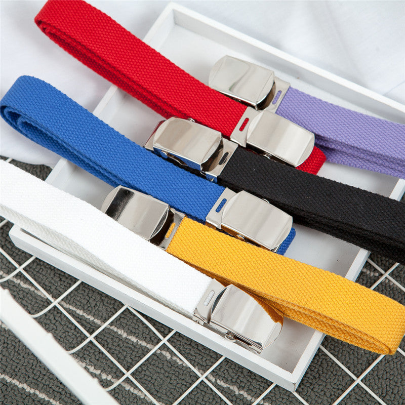 Thin Smooth Buckle Decoration Long Shirt Belts