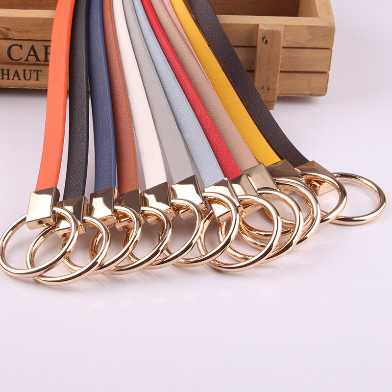 Women's With Dress Sweater Decorative Knotted Small Belts