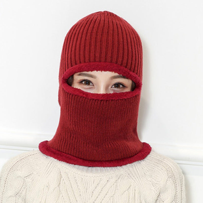 Women's & Men's Thermal Headgear Knitted Woolen Korean Style Kids' Headwear