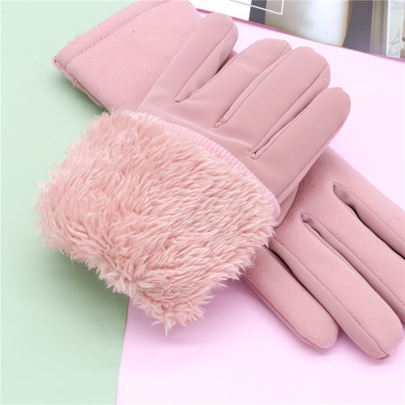 Women's Warm Keeping Touch Screen Korean Cute Gloves