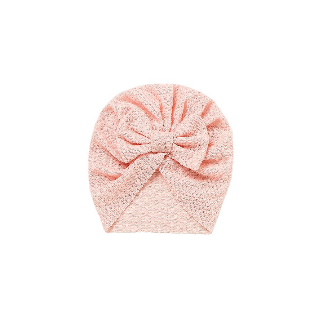 Hat Infant Indian Beanie Bowknot Care Kids' Headwear