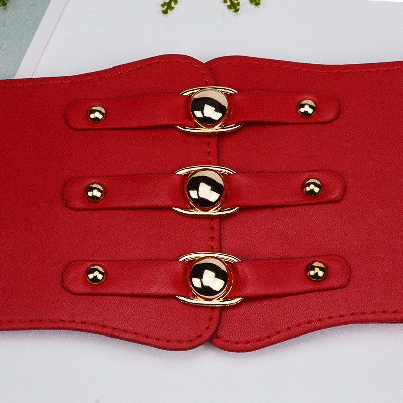 Women's Waisted Waist Seal Simple Decoration Match Belts