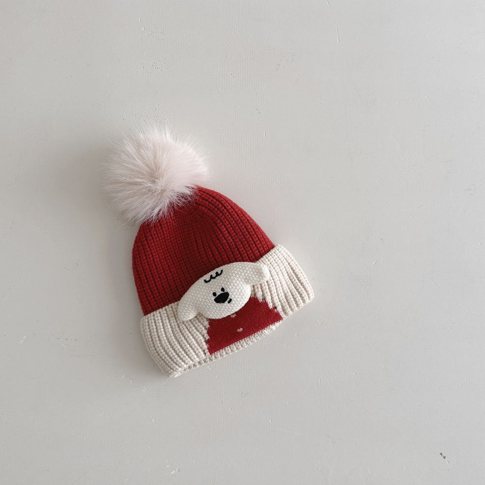 Hat Winter Cute Fashion Cartoon Boy Kids' Headwear