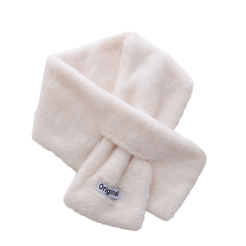 Women's Warm Thickened Small Imitation Rabbit Fur Scarfs