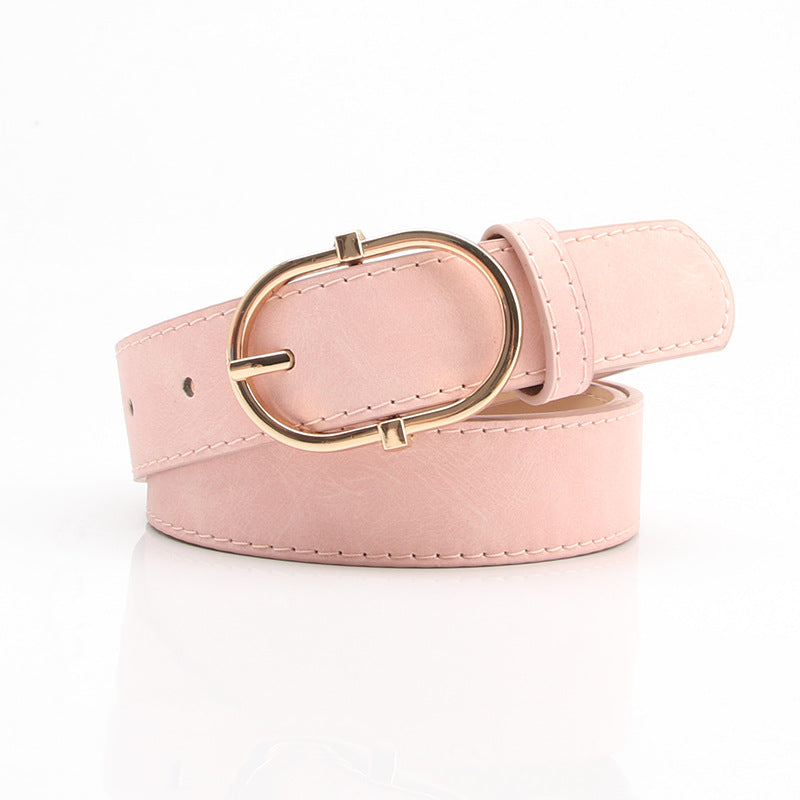 Women's Pin Buckle Soft Comfortable Jeans Clothing Belts