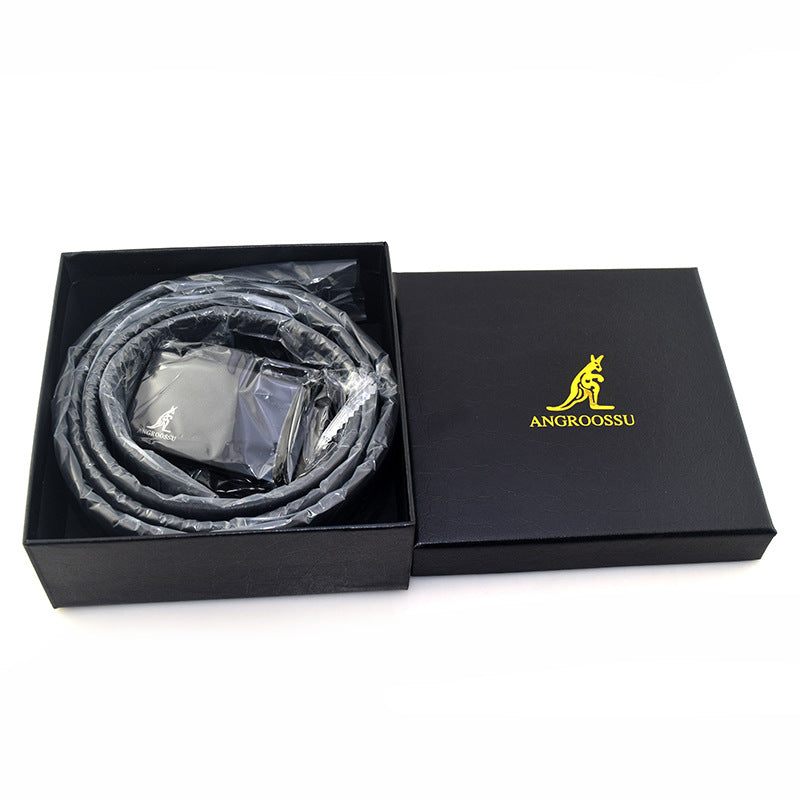 Men's Buckle Mouse Gift Box For Free Belts