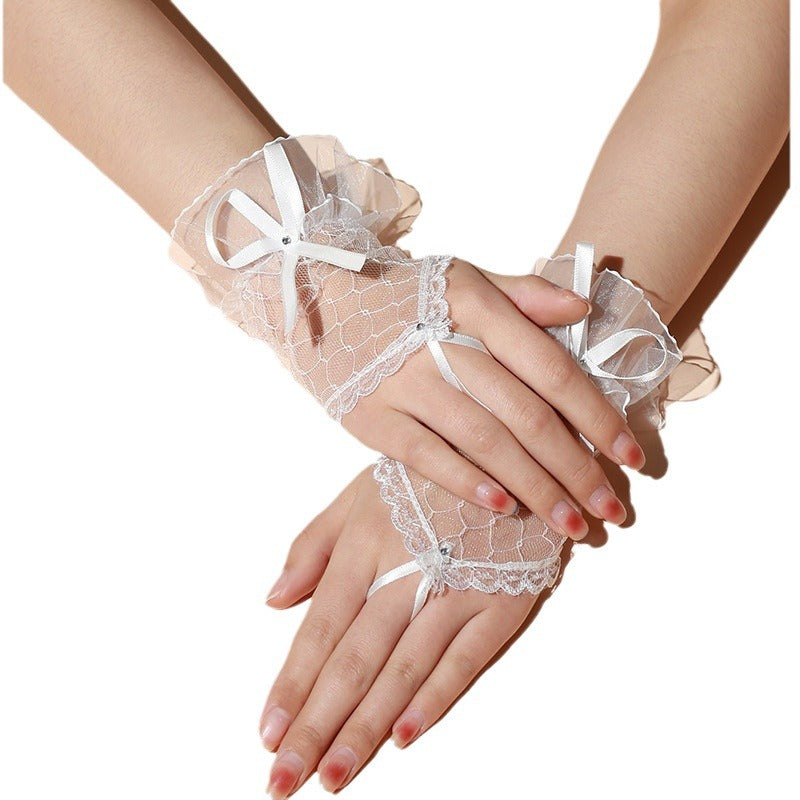 Spiritual Love Wedding Halloween Lolita Costume Gloves