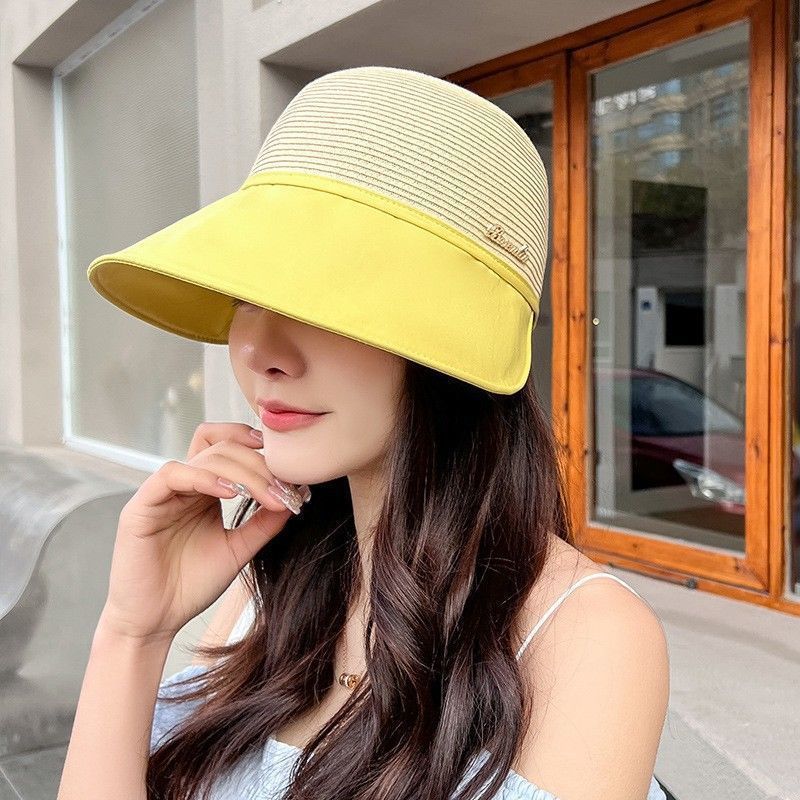 Women's Summer Korean Fashion Hanging Mask Sun Protection Hats & Caps