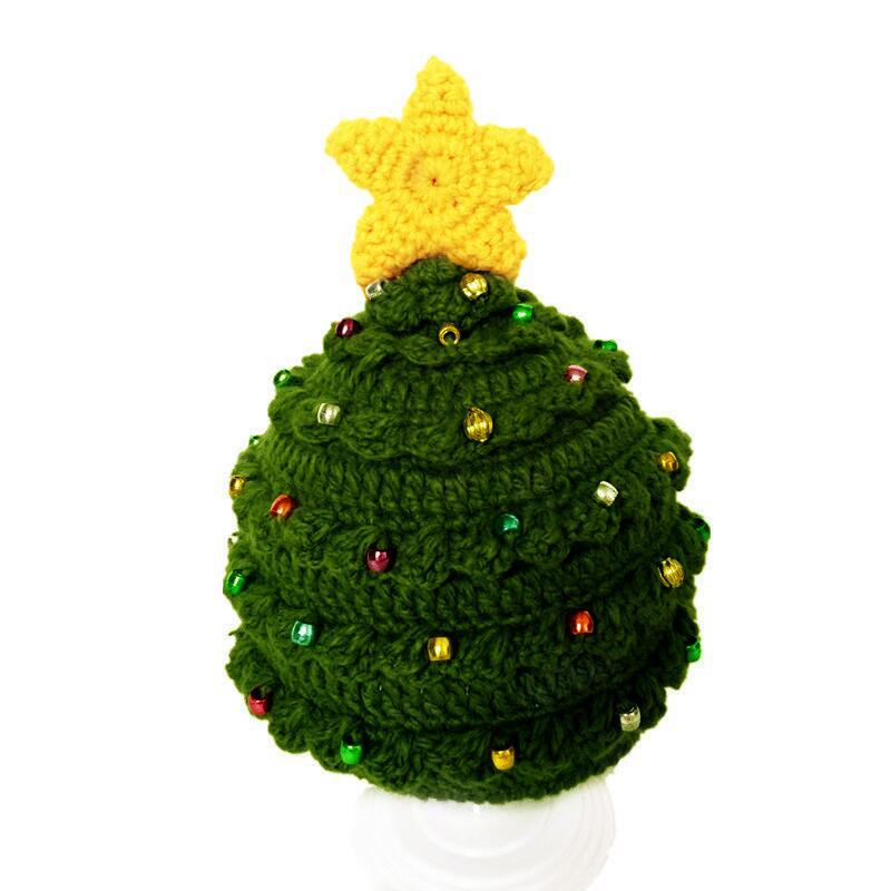 Hat Western Christmas Adult Tree Woolen Kids' Headwear