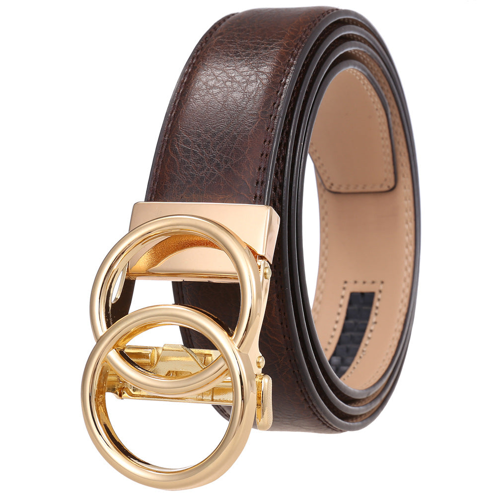 Men's Pretty Innovative Fashion Automatic Buckle Belts