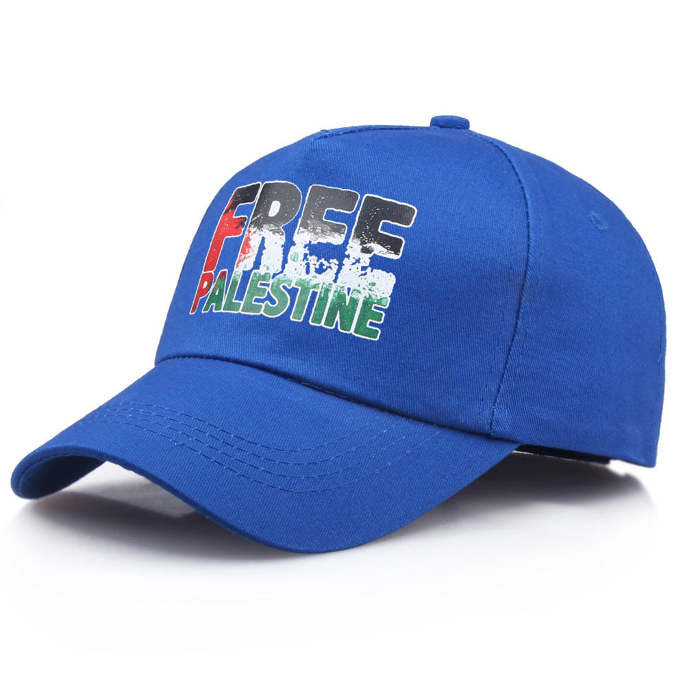 Casual Flag Palestinian Baseball Hat Print Hats & Caps