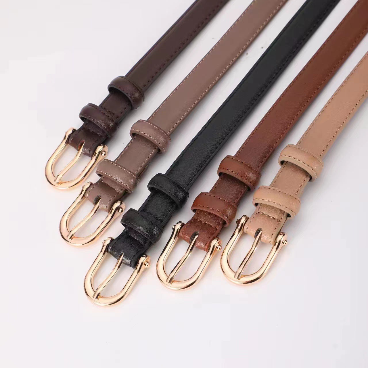 Women's Pin Buckle Fashion High Sense With Belts