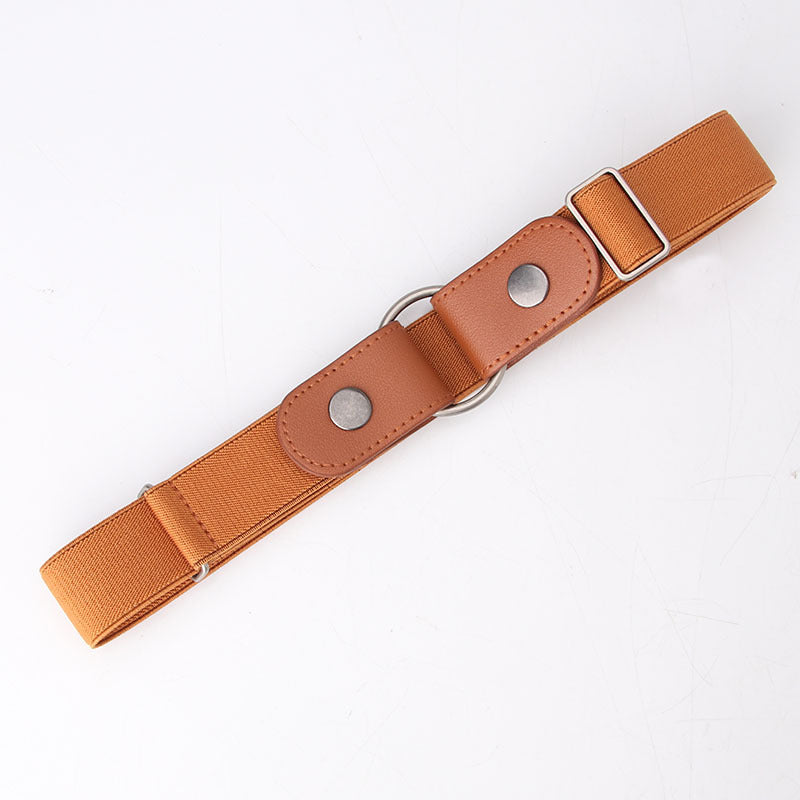 Women's Lazy Elastic Waisted Invisible Jeans Style Belts