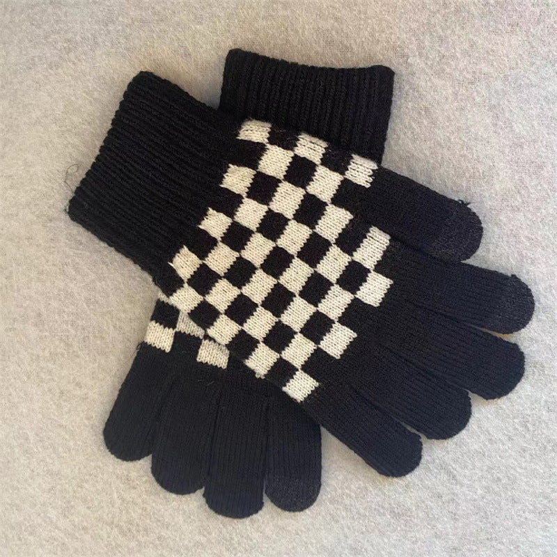 Women's Wool Touch Screen For Winter Warm With Gloves