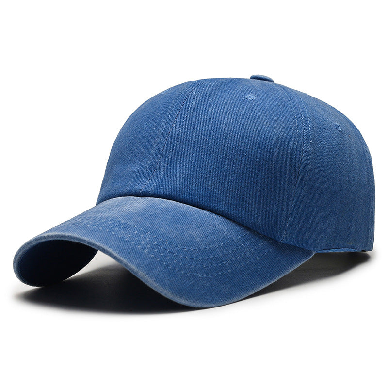 Men's Board Baseball Distressed Retro Peaked Four Hats & Caps