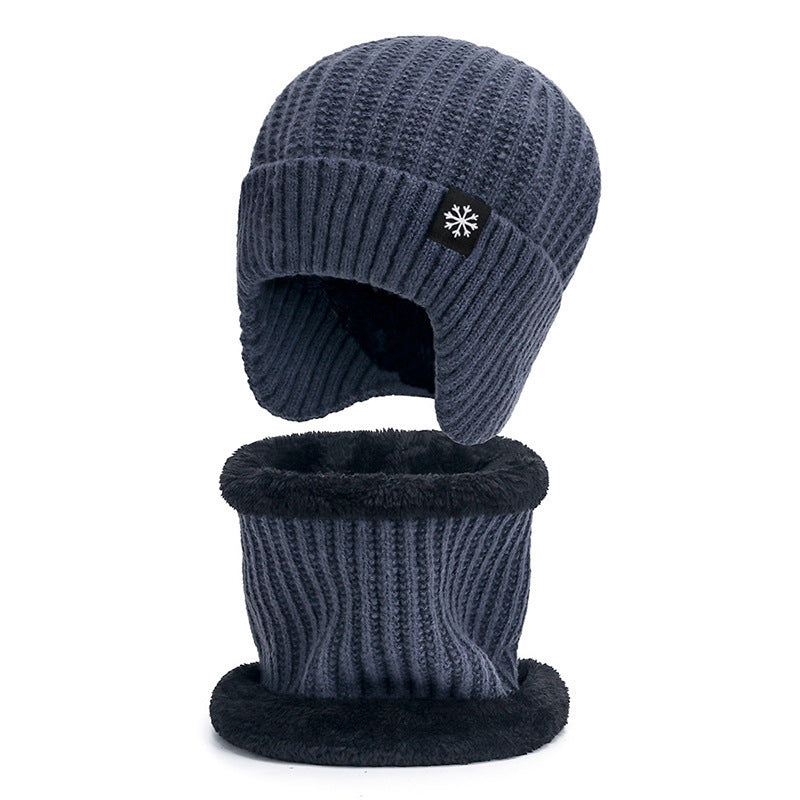 Men's Hat Big Head Circumference Fleece-lined Thickened Hats & Caps