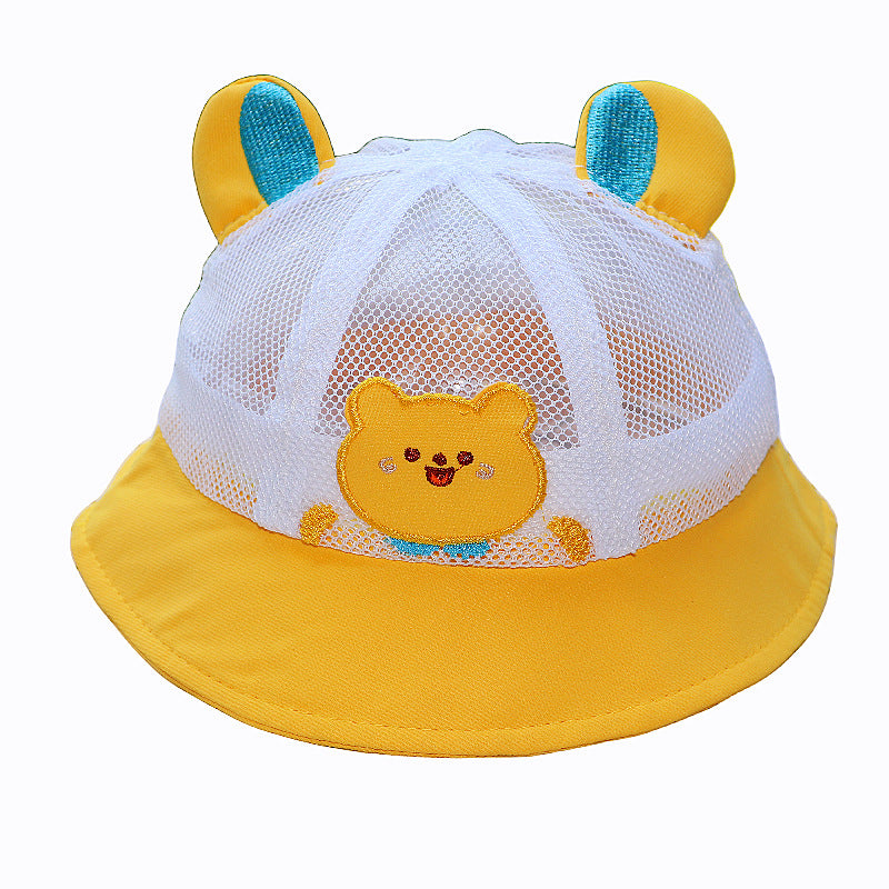 Years Old Hat Summer Thin Bear Kids' Headwear