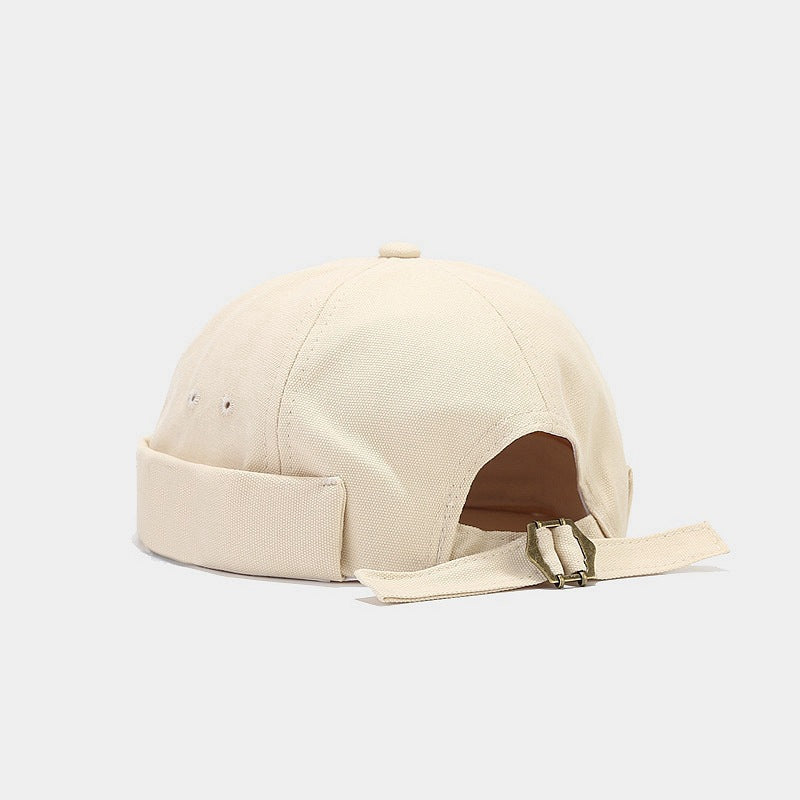 Men's Korean Style Spring Hat Brimless Skullcap Hats & Caps