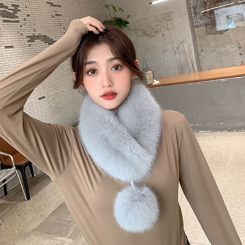 Women's Warm Keeping Korean Style Artificial Cashmere Scarfs