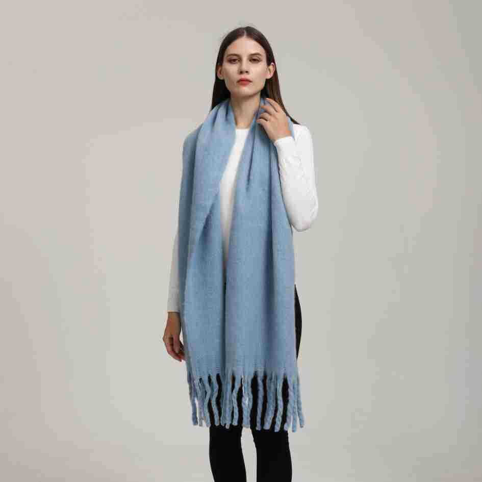 Women's Popular Thick Warm Long Flow Large Scarfs