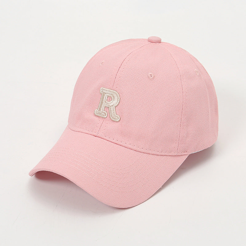 Women's Hat Fashionable Small Peaked Embroidered Letter Baseball Hats & Caps