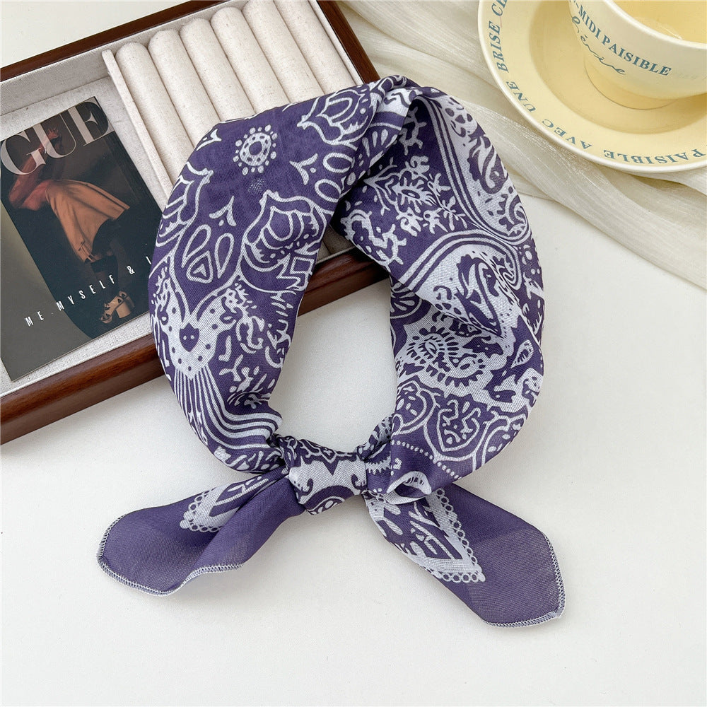 Women's Towel Fresh Breathable Soft Literary Decoration Scarfs