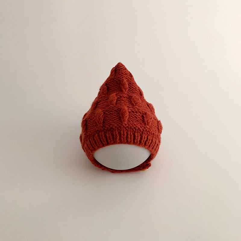 Hat Warm Keeping Handmade Elf Knitted Kids' Headwear