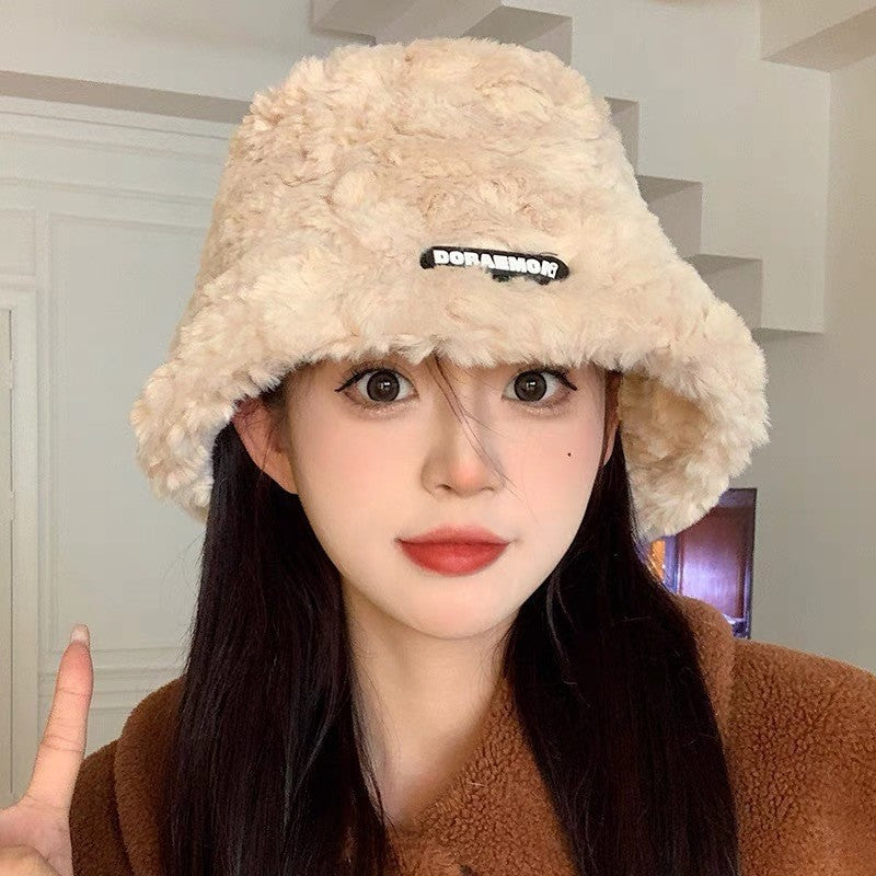 Women's Lady Korean Warm Small Wool Knitted Hats & Caps