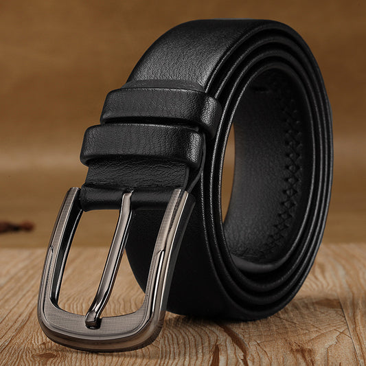 Men's Pin Buckle Korean Fashion Casual Pant Belts