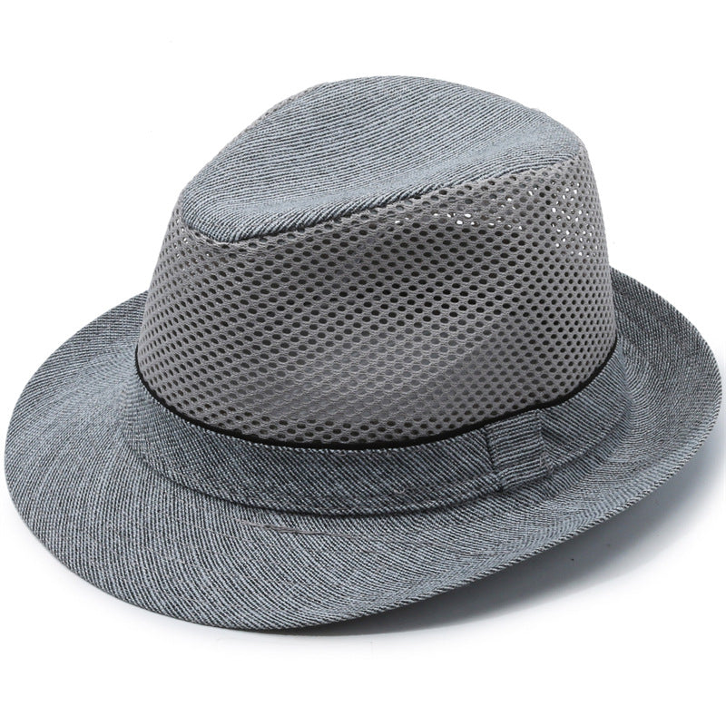 Hat Solid Color Imitation Linen Roll Along Hats & Caps