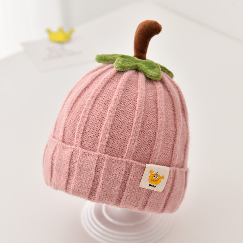 Keep Warm Woolen Boys Pumpkin Winter Boy Kids' Headwear